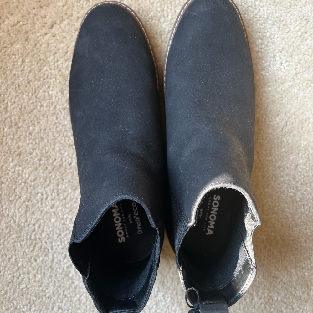 Sonoma Charcoal Ankle Boots